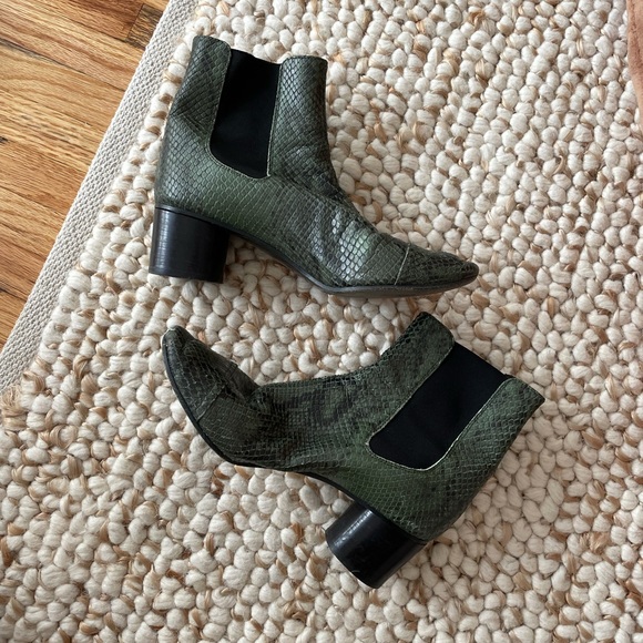 Isabel Marant Snakeskin Ankle Boot - Picture 4 of 6